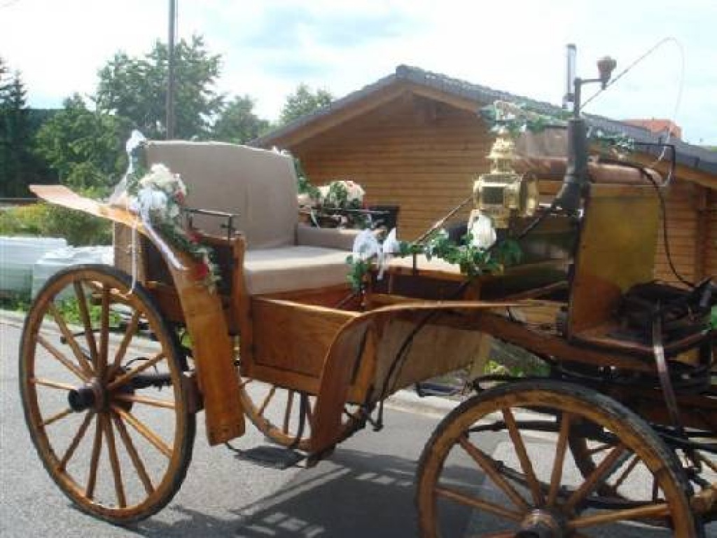 Holzkutsche, Jagdwagen, Hochzeitskutsche - Kutsche - Dahlem
