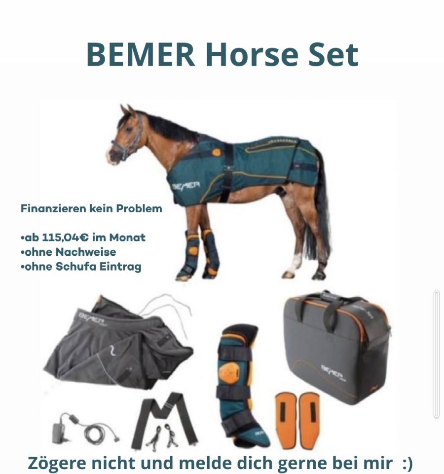 Bemer Horse Set Finanzierung ist kein Problem ab 115 € im Monat - Pferdezubehoer - Reichshof