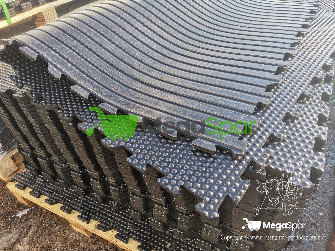 Stallmatten im Puzzle-System & Liegematte kaufen - Pferdematten - Pferdezubehoer - Berlin